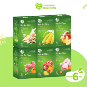 Bột ăn dặm cho bé Mămmy nhiều vị